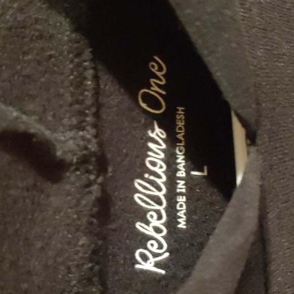 Women's Rebellious One L oversized drop shoulder hoodie - Picture 2 of 6